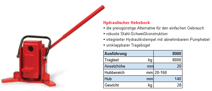 Hebebock